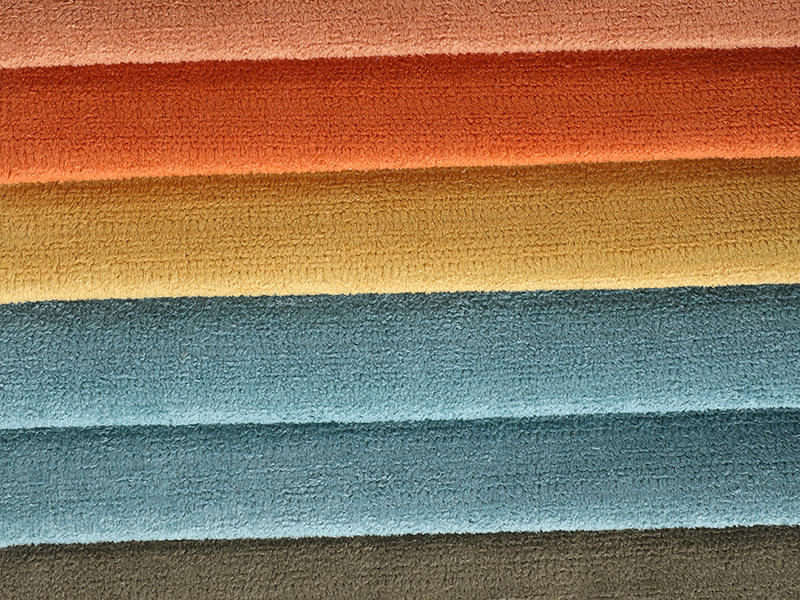 Super Soft Upholstery Polyester Plain Velvet Sofa Fabrics